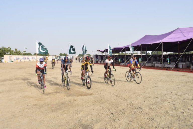 Tharparkar Cycle Race organized in Mithi - Sindh Courier