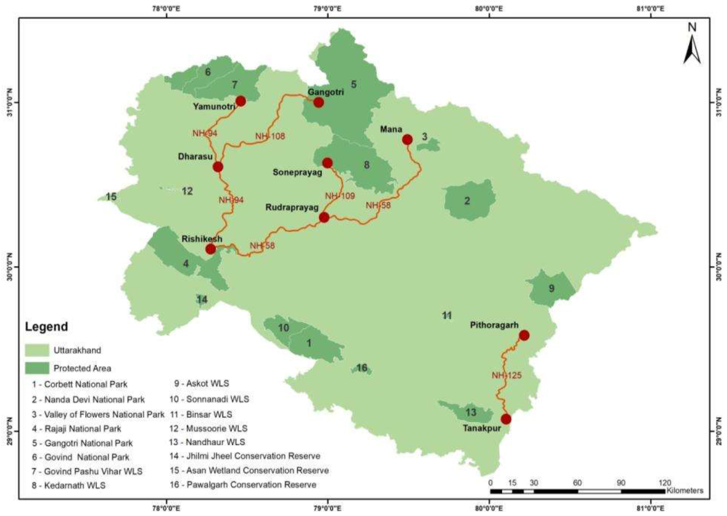 Himalaya Tragedy- Map