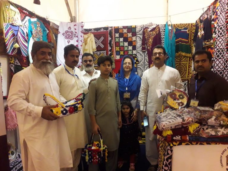Sindh’s cultural handcrafts on display- Thardeep- Hyderabad-Sindh Courier-2