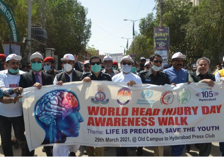 World Head Injury Day Observed in Hyderabad- Sindh Courier