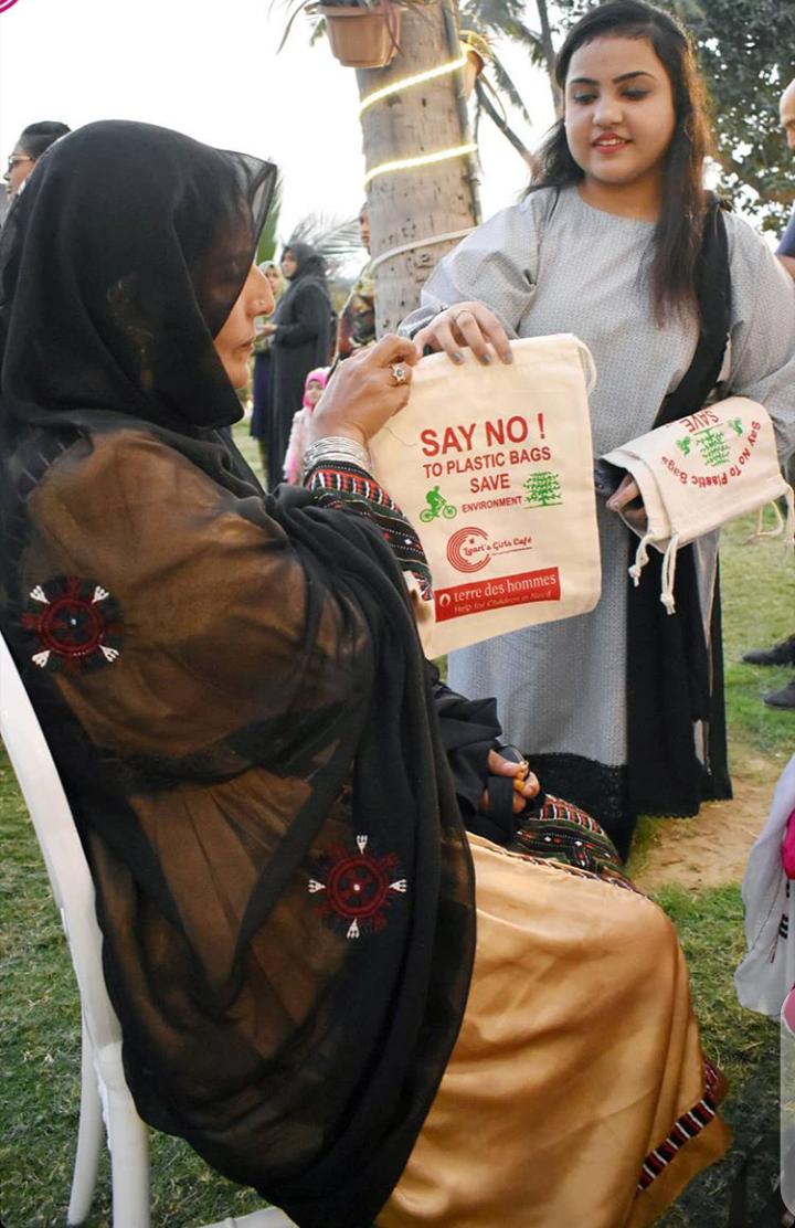Bisma Soomro – A Leading Female Environmentalist of Liyari- Sindh Courier-2