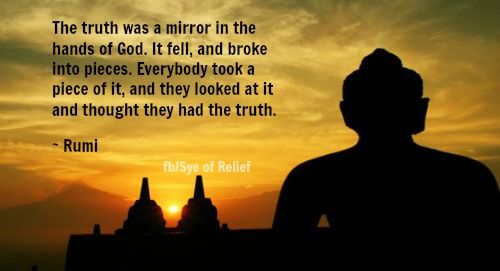 Photo of When truth sees itself in the mirror…