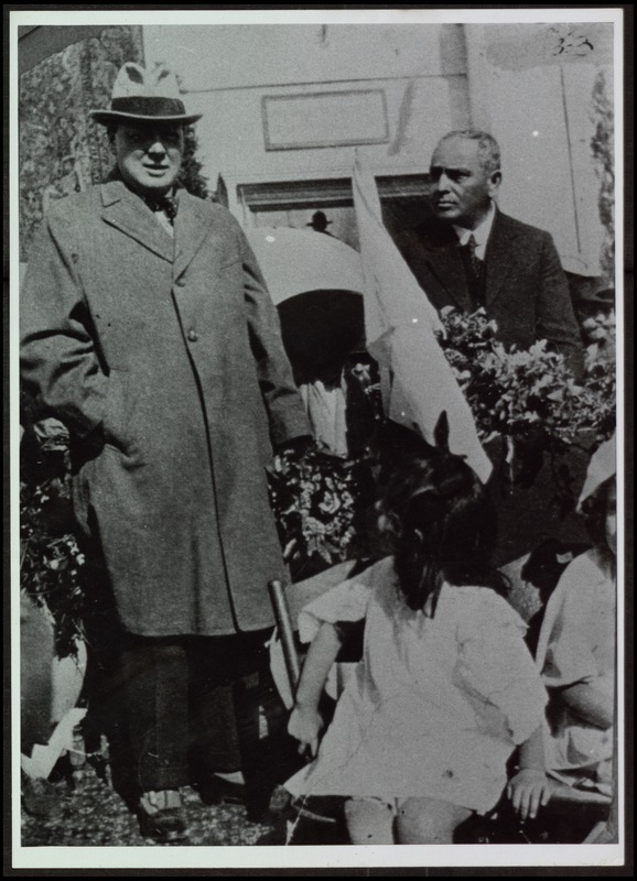 Photo of Winston Churchill in Palestine – 100 Years On