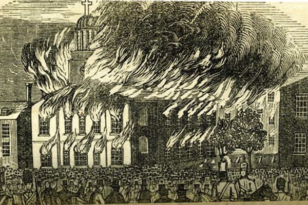 Photo of When Churches were burned in the name of Religious Liberty