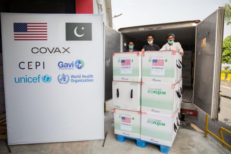 Covid vaccine-U.S.-Donation-Pakistan-Sindh-Courier