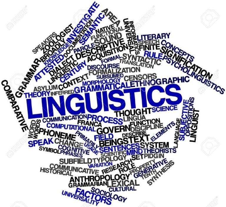 Language, linguistics and Society