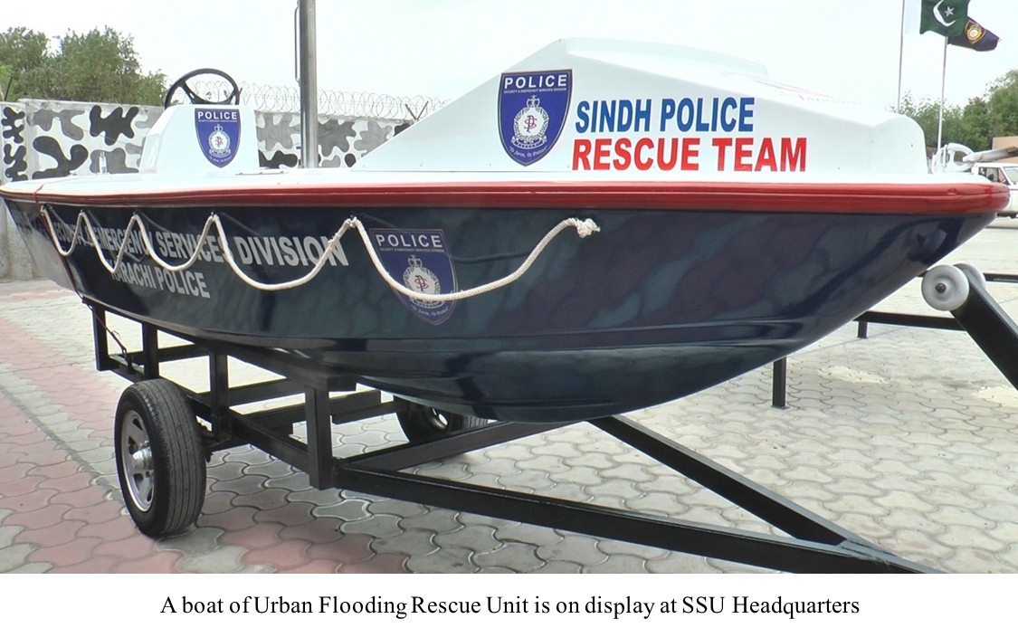 Sindh Police establish Urban Flooding Rescue Unit for Karachi -Sindh Courier-1