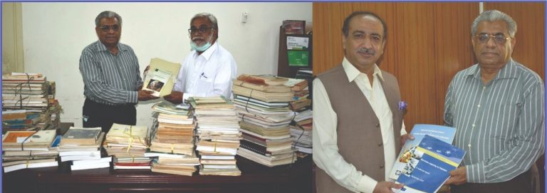 An ex-student donates 500 books and journals to SAU- Sindh-Courier
