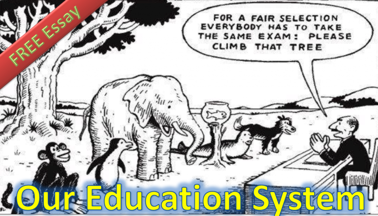 The collapse of education system is the collapse of nation
