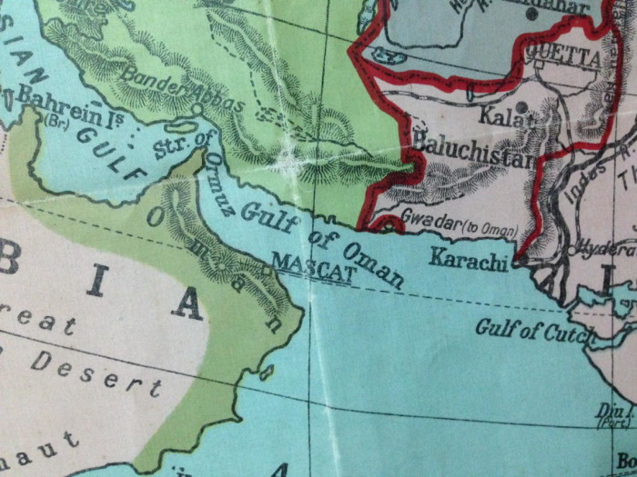 Oman-Map
