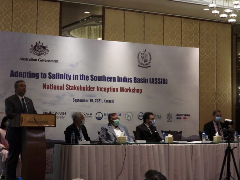 ‘Adapting to Salinity in the Southern Indus Basin’ project launched