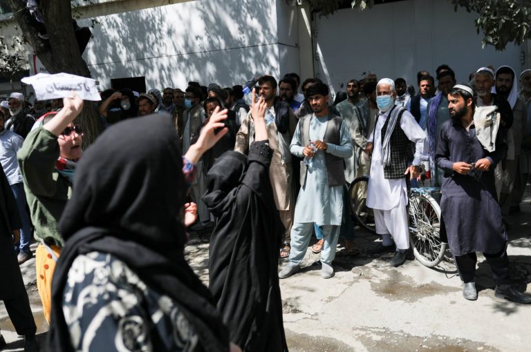 Afghan women protest as Taliban unveils govt. without females