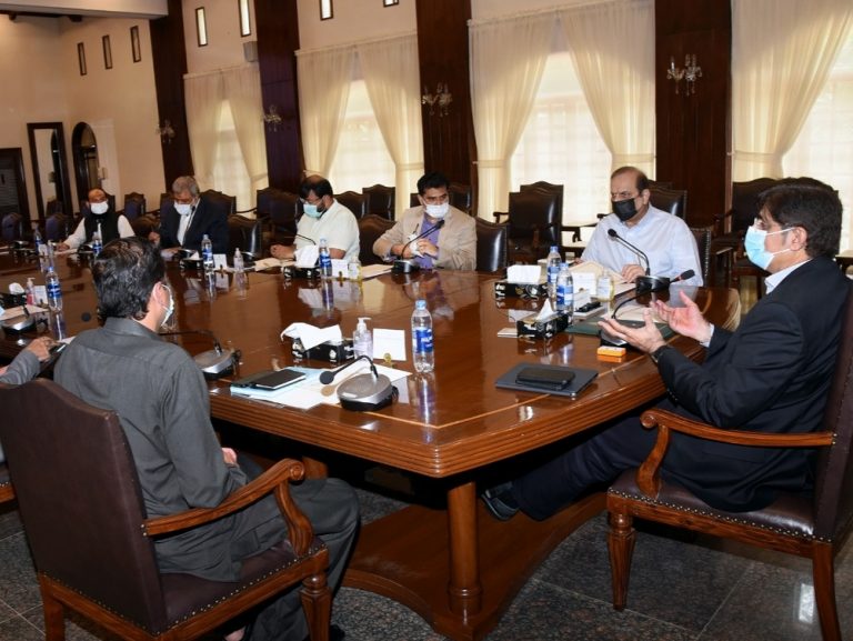 Chief-Minister-Sindh-KMC-Meeting-Sindh-Courier