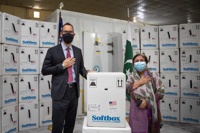 United States delivers another 320,580 Pfizer Vaccine Doses for Sindh