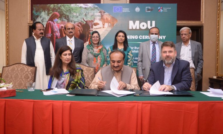 Photo of MoU signed for uplifting rural women’s SMEs in Sindh