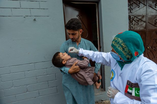 UAE Pakistan Assistance Program administers 583 million polio vaccine doses