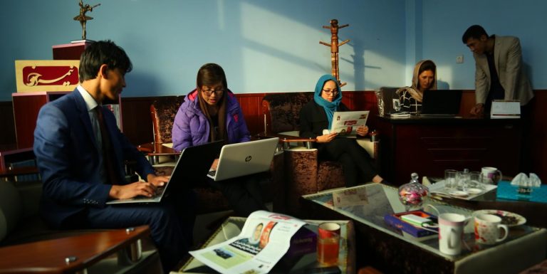 Afghanistan-Women-Media-outlet