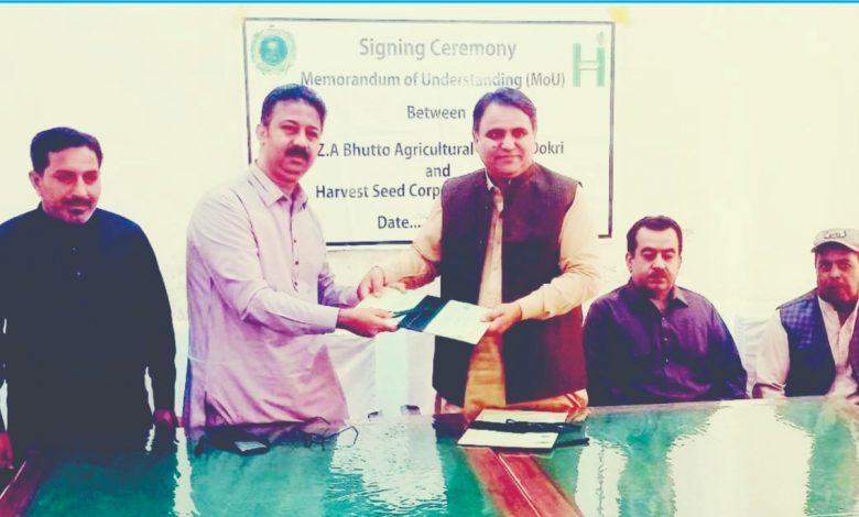 Agriculture-Seeds-MoU-Sindh-Courier