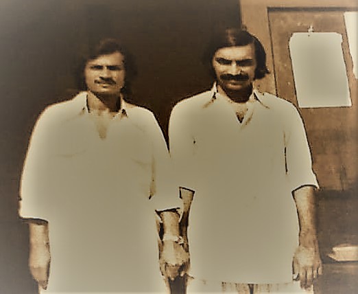 Habibullah Kaboro and Rasool Buxx Thebo - Student leaders 1970-1980 - Sindh Courier