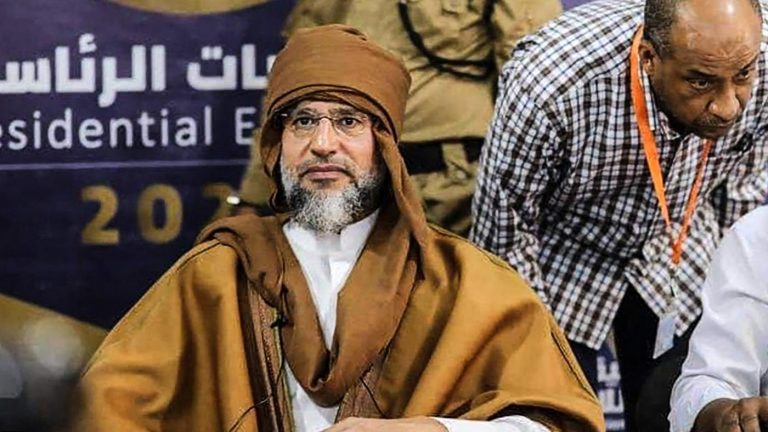 Gaddafi’s son disqualified as presidential candidate