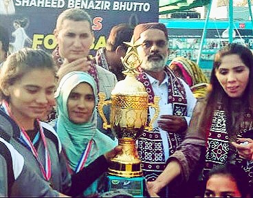 Photo of Royal Women Club Khairpur wins Benazir Bhutto Football Tournament Final