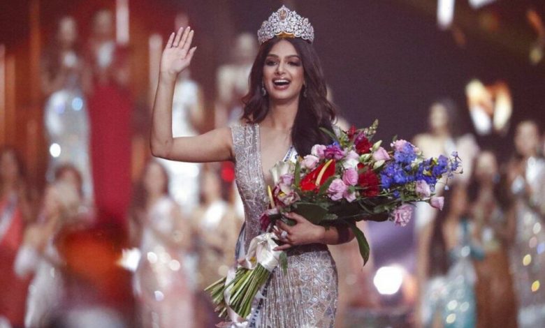Photo of Indian Punjabi girl crowned Miss Universe 2021