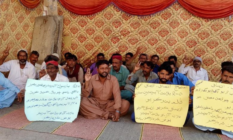 RO-Plant-Operators-Protest-Camp-Sindh-Courier