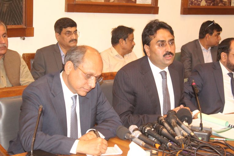 Sindh-Irrigation-Minister-Press-Conference-Sindh-Courier