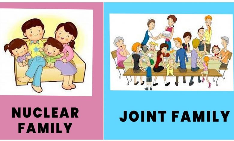 Photo of Joint Family VS Nuclear Family