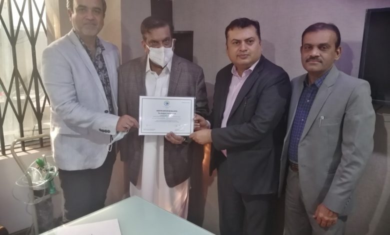 Photo of Professionals honored for conducting Psychological Autopsy of suicide cases in Tharparkar