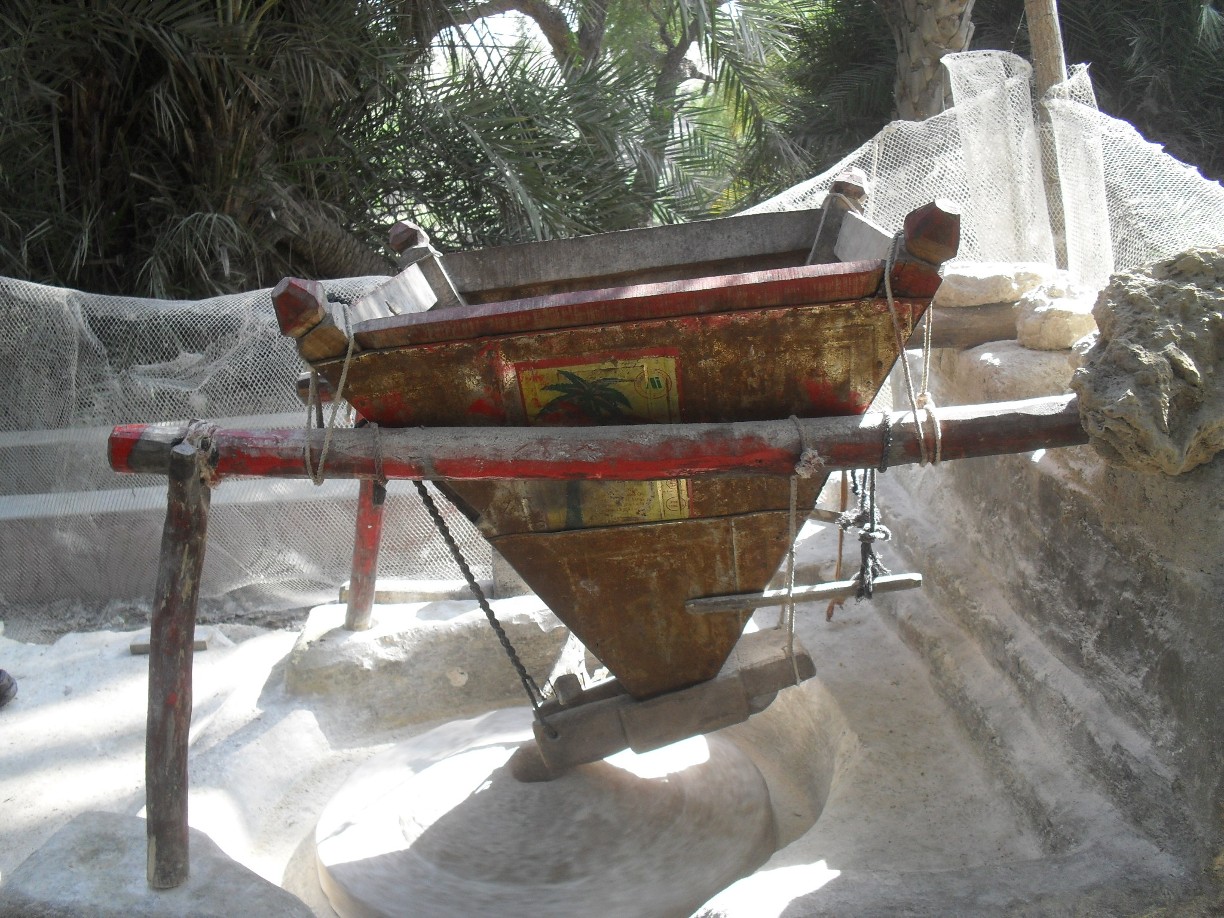 A grinder on water at panjtan jo bagh`