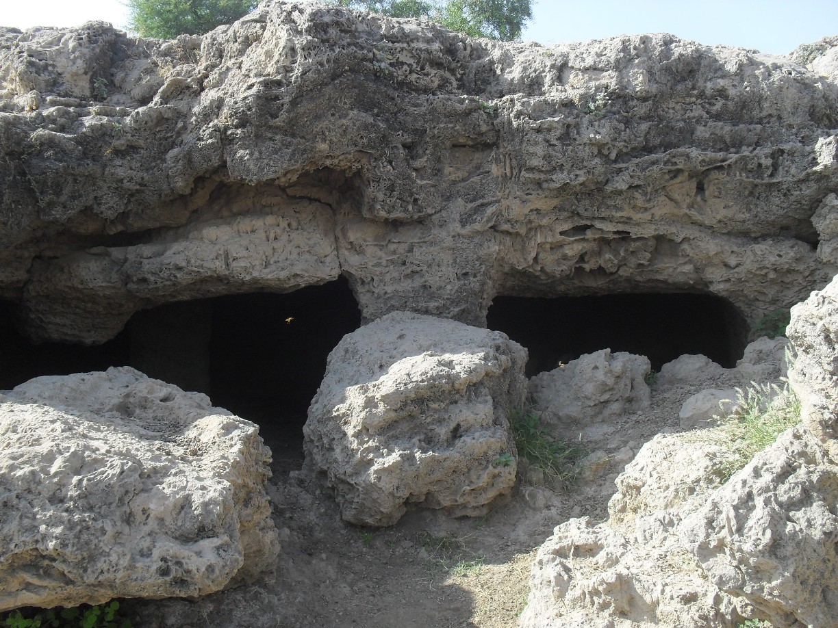 A view of lower caves