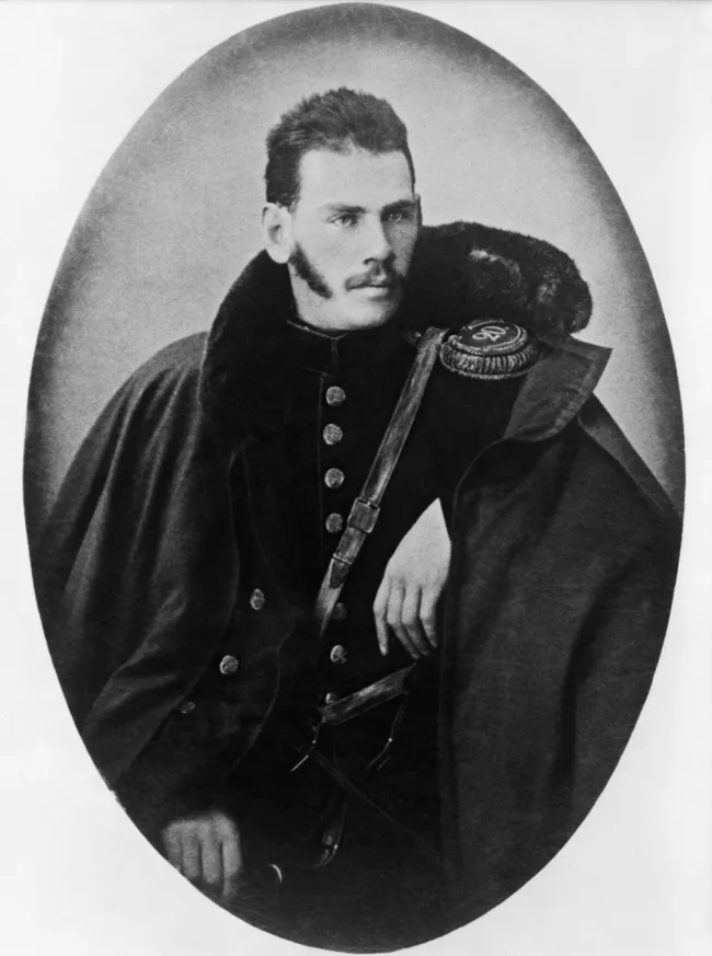 Leo Tolstoy as Army Officer during Crimean War