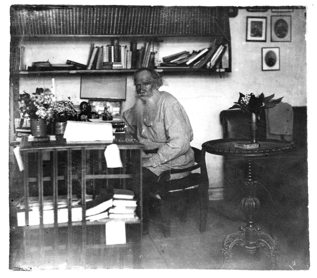 Leo Tolstoy in 1908