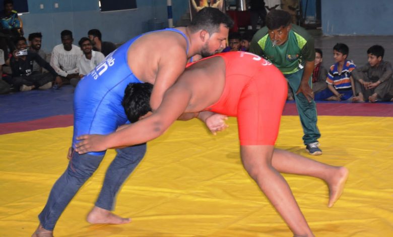 Photo of Wrestling competitions held at Sindh Agriculture University