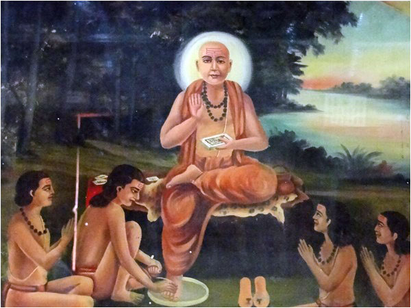 Sadh - Belo - A depiction of Baba Bankhandi with devotees