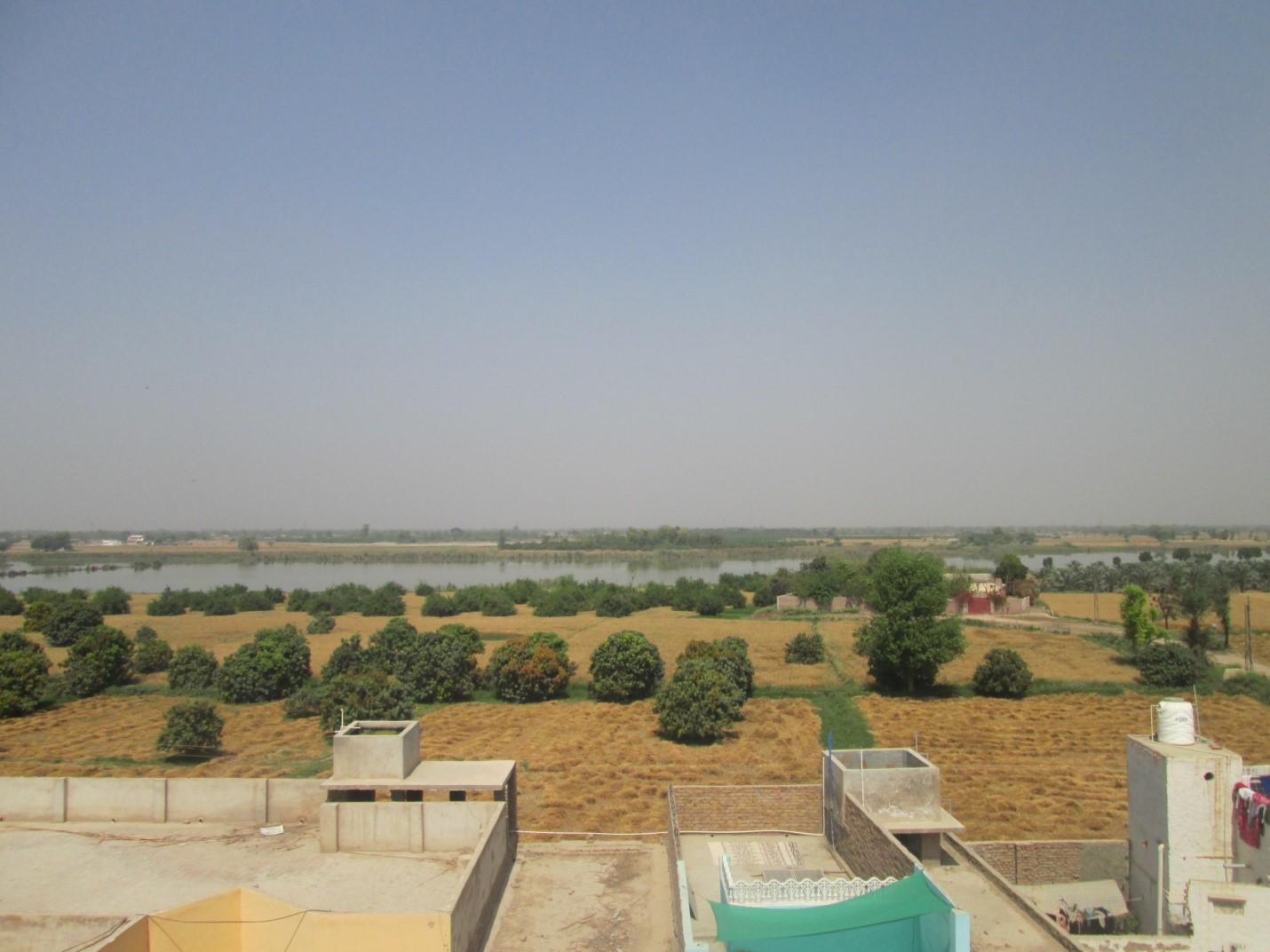 A view of the area from Darbar Halani Sahib - Sindh Courier
