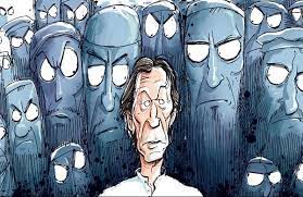 Imran Khan Cartoon Courtesy The New Indian Express