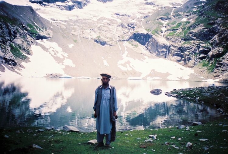 Master Saeed ur Rahman at Gachhar Lake, Tangir (died in 2006)