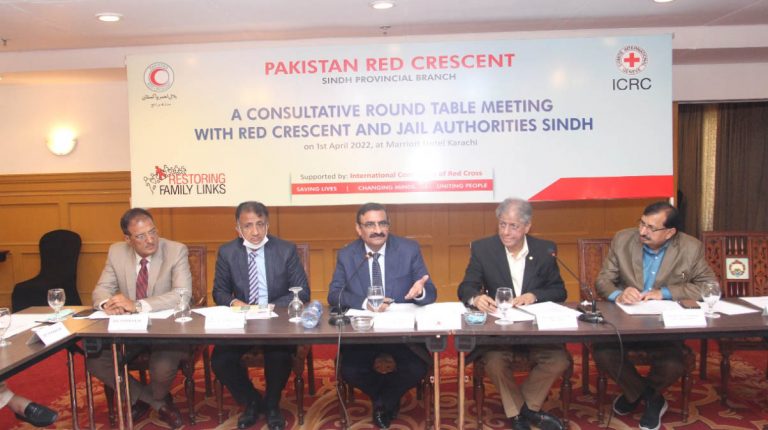 Pakistan-Red-Crescent-Roun-Table-Meeting- Sindh-Courier