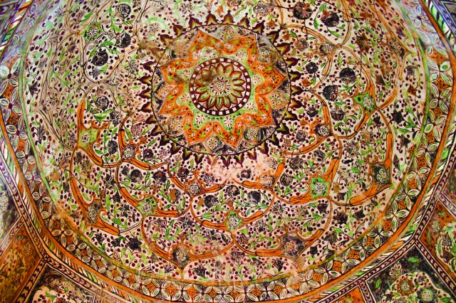The necropolis of Mian Nasir Muhammad Kalhoro - Domed ceiling of a tomb