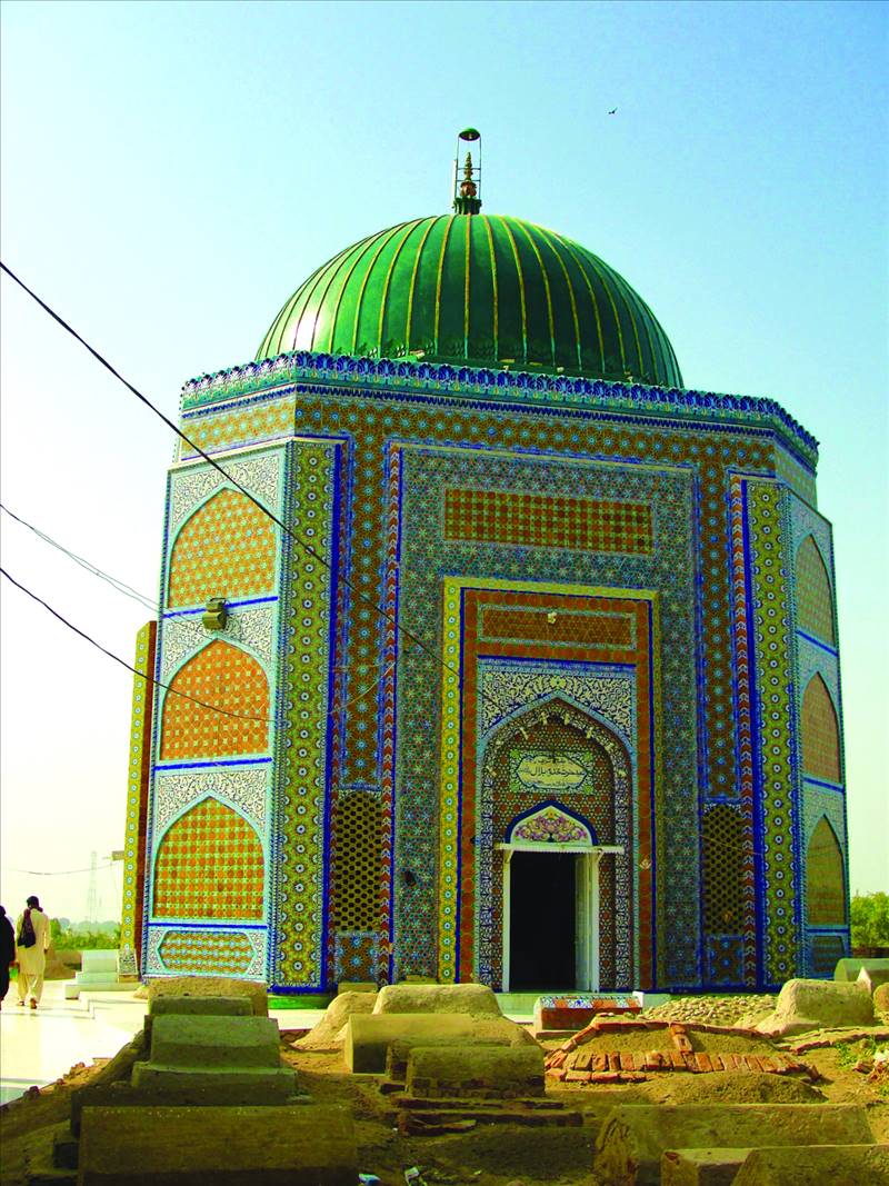 The tomb of Makhdoom Bilawal