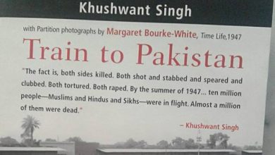Photo of Khushwant Singh’s book ‘Train to Pakistan’ makes Sindhis to recall pains of partition