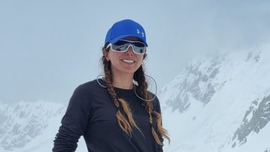 Photo of Naila Kiani, Pakistan’s female mountaineer to summit 8,000 meter peak during her K2 expedition