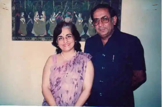 Shakun Kimatrai- with husband