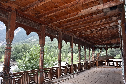 View of the verandah of Fururi mosque