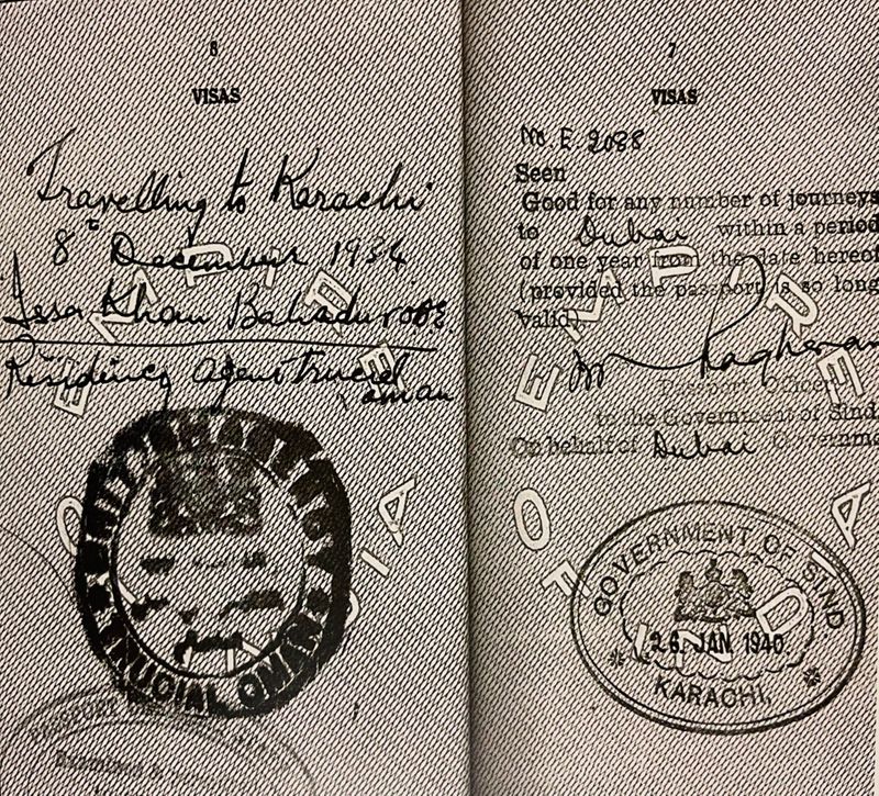 British India passport