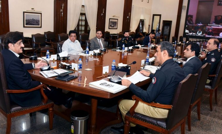 CM-Sindh-Meeting-Sindh Courier