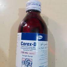Photo of Youth consuming Corex-D Cough Syrup as alcoholic drink
