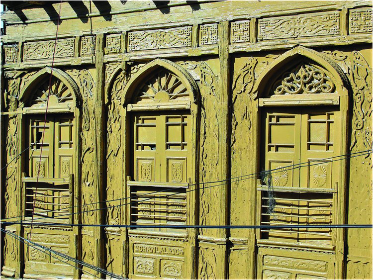 Facade of Sohan Lal’s mansion in Rawalpindi